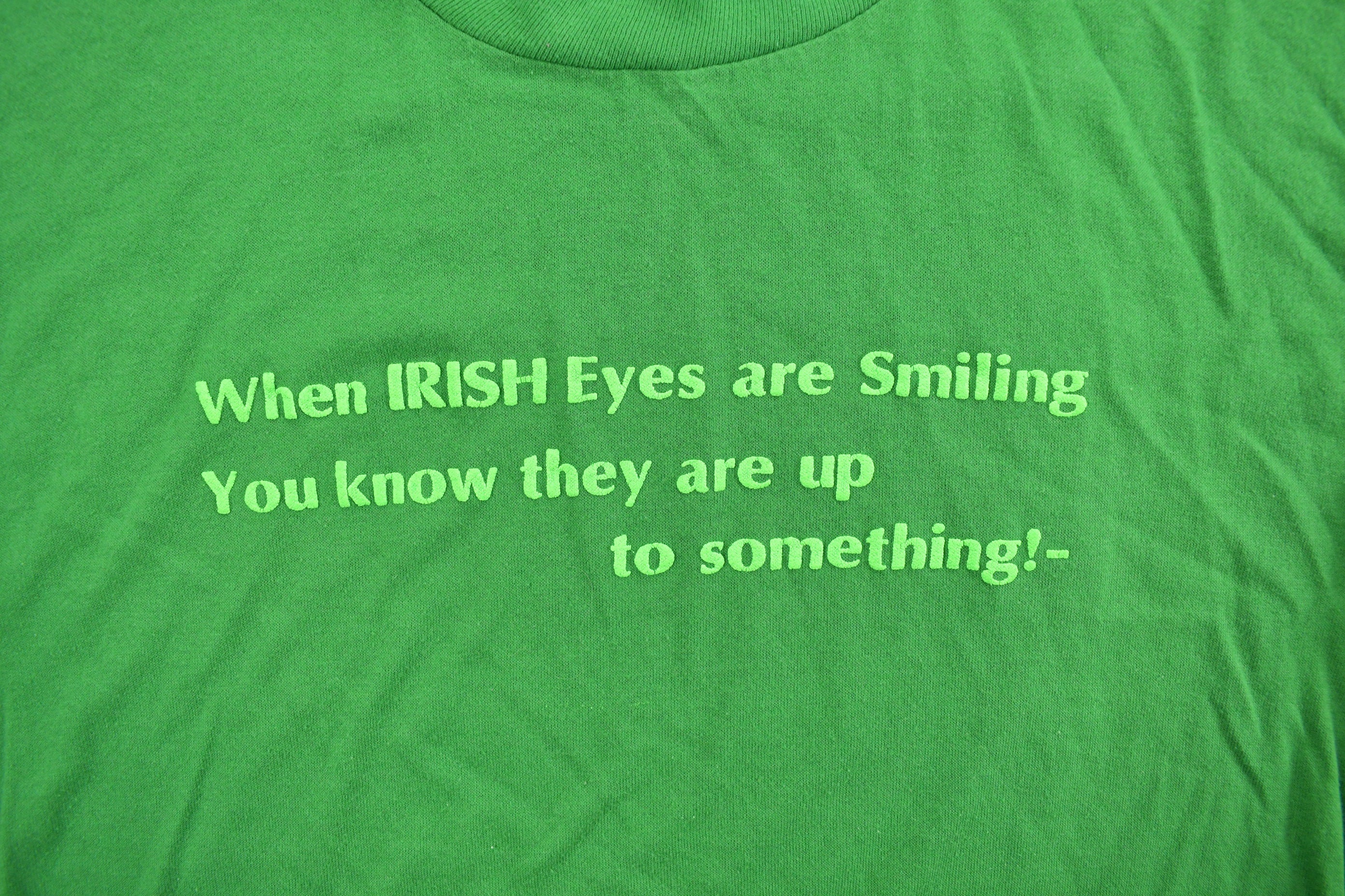 Vintage 1980s Irish Graphic T-Shirt