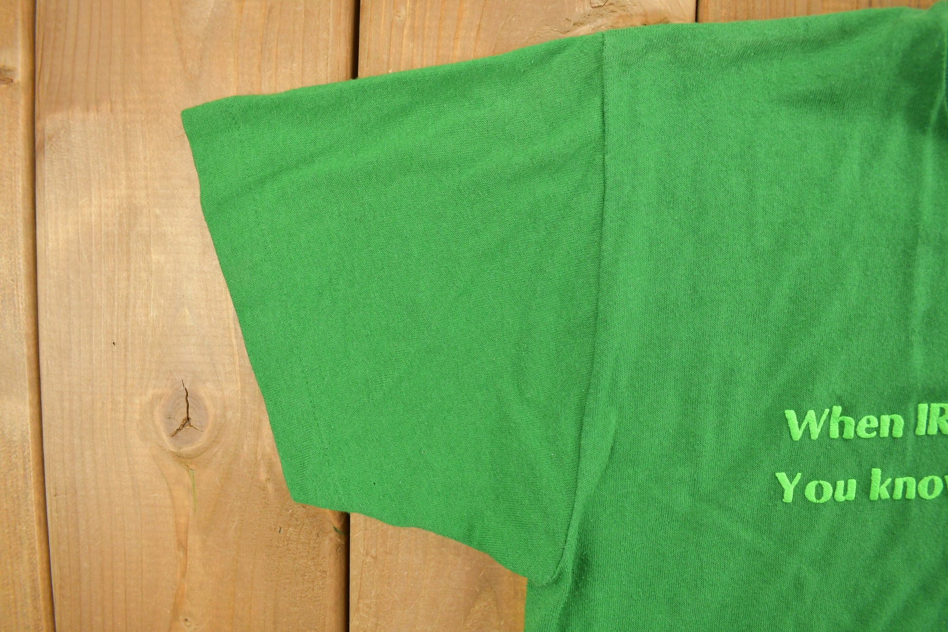Vintage 1980s Irish Graphic T-Shirt