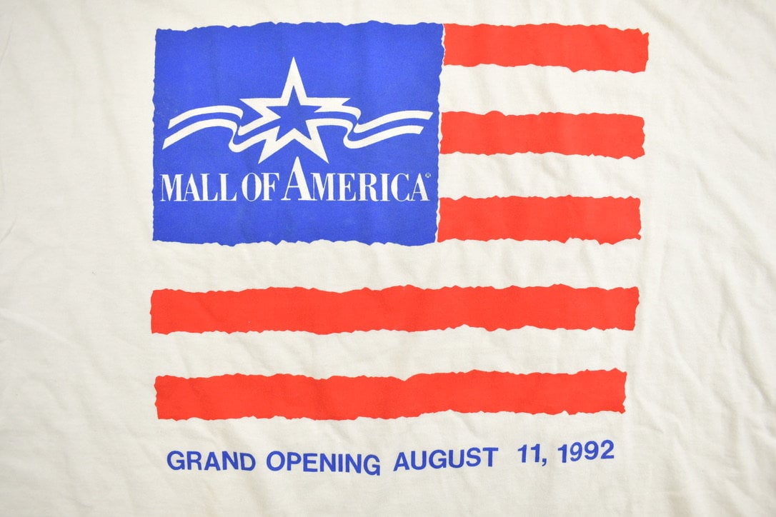 Vintage 1992 Mall Of America Grand Opening Graphic T-Shirt / Streetwear / Retro Style / 90s Graphic Tee / Jim Beam / Americana