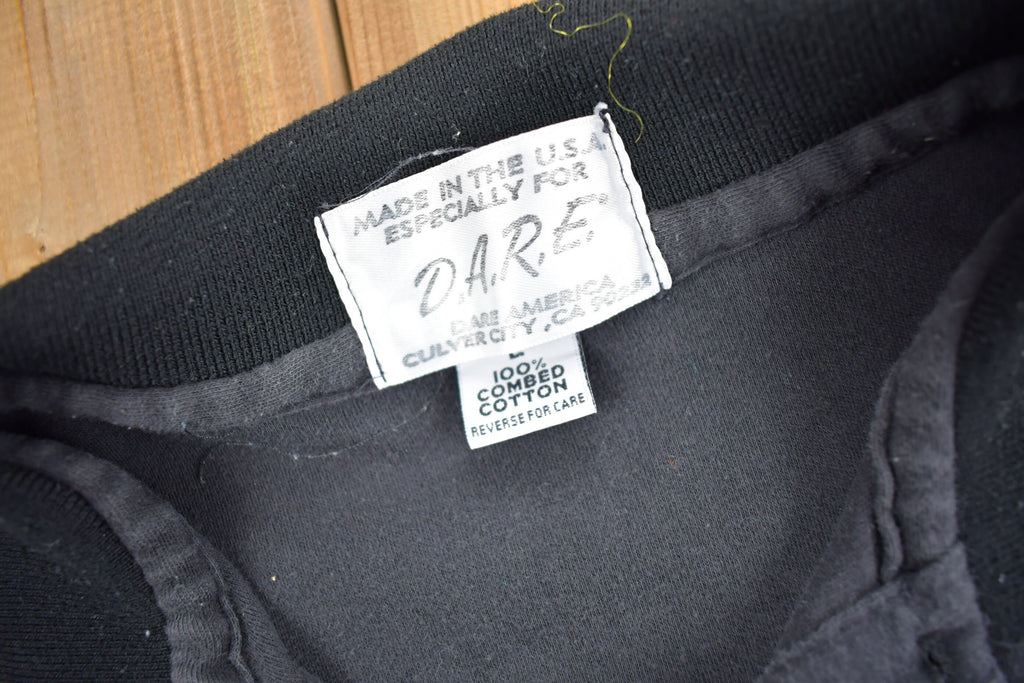 Vintage 1990s D.A.R.E. To Resist Drugs And Violence Polo Shirt