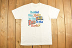 Vintage 1980s Best Dad In The World Graphic T-Shirt