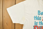 Vintage 1980s Best Dad In The World Graphic T-Shirt
