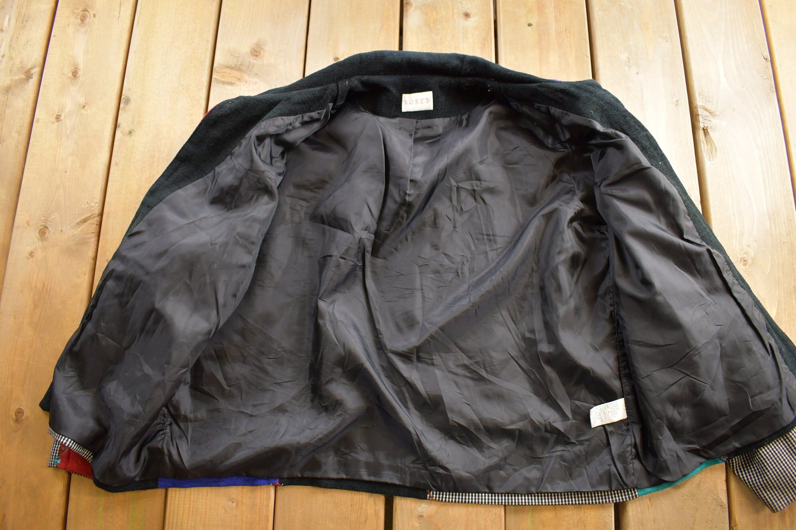 Vintage 1990s Koret Patchwork Jacket