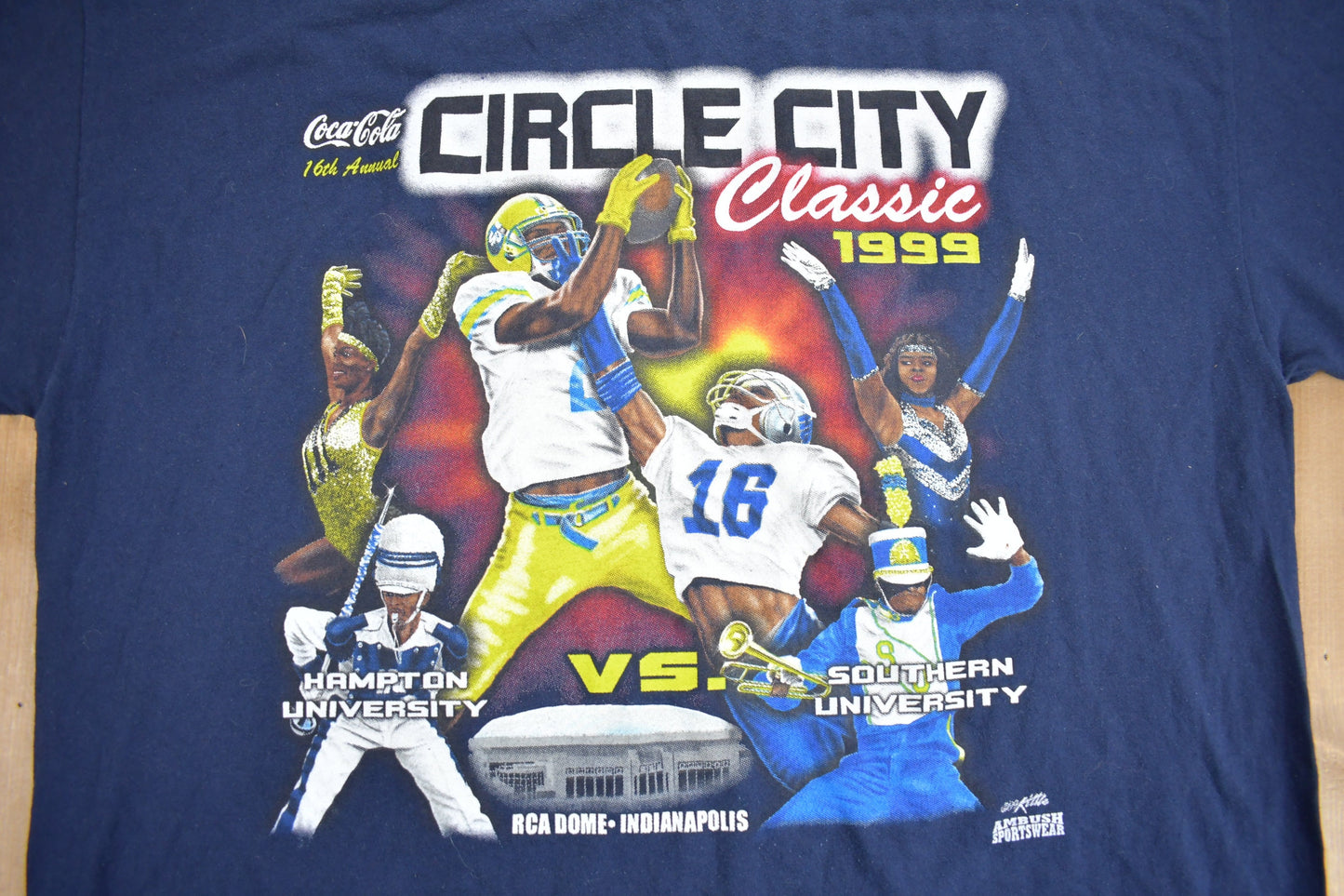 Vintage 1999 Circle City Classic College Football T-Shirt / NCAA Tee / Americana / Sportswear