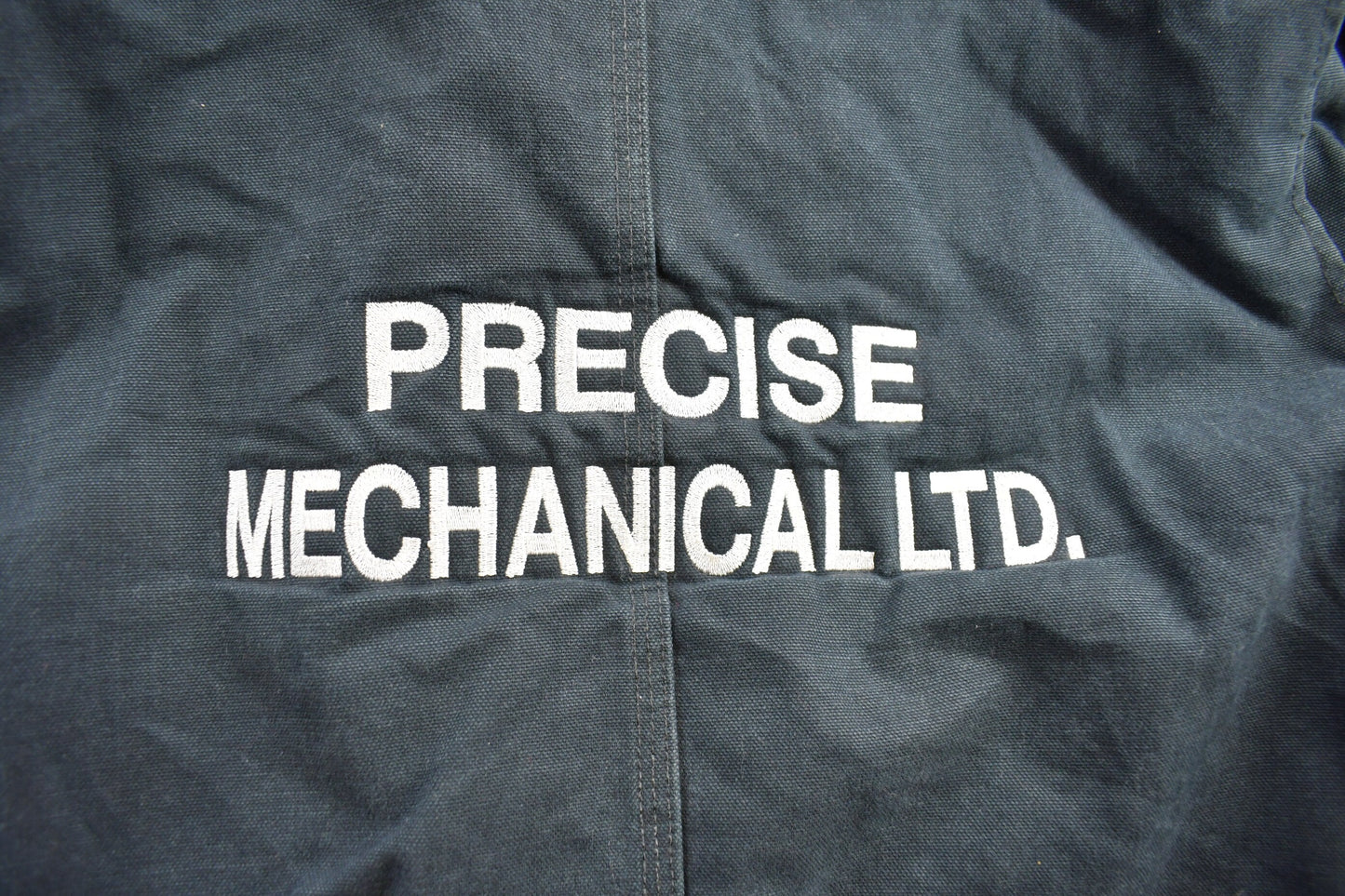 Vintage 1990s Precise Mechanical Ltd. Carhartt Traditional Coat / Workwear / Streetwear / Distressed Jacket / Outdoor Wear / Work Jacket /