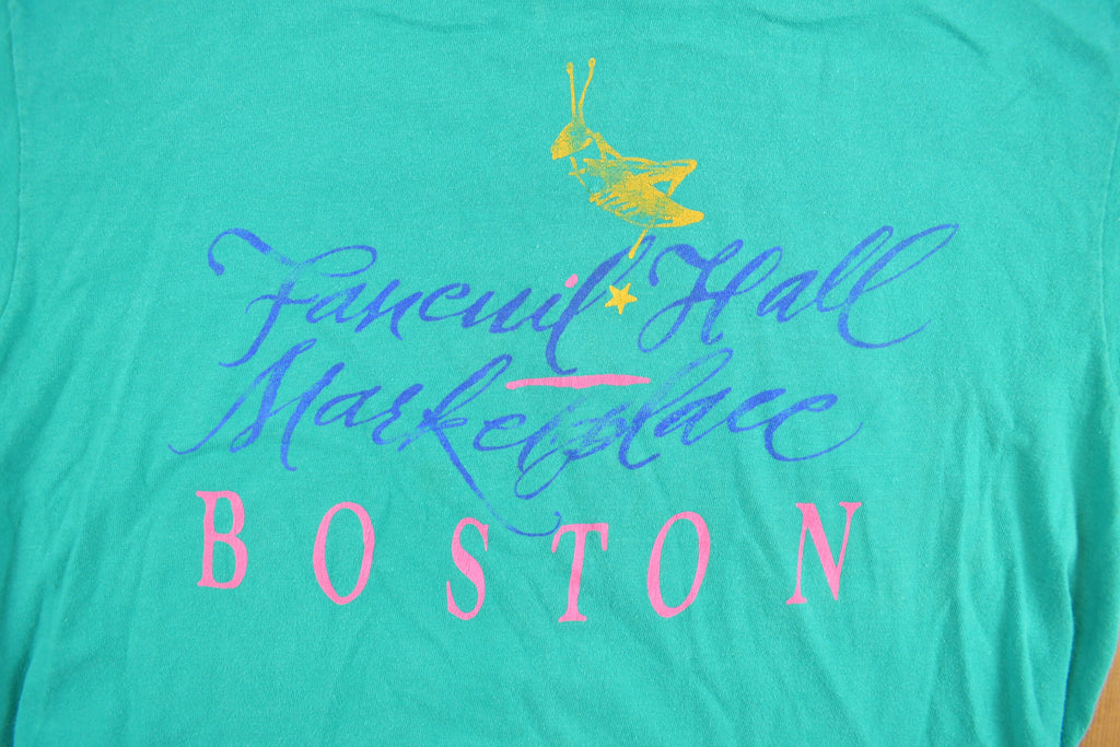 Vintage 1980s Boston Graphic T-Shirt