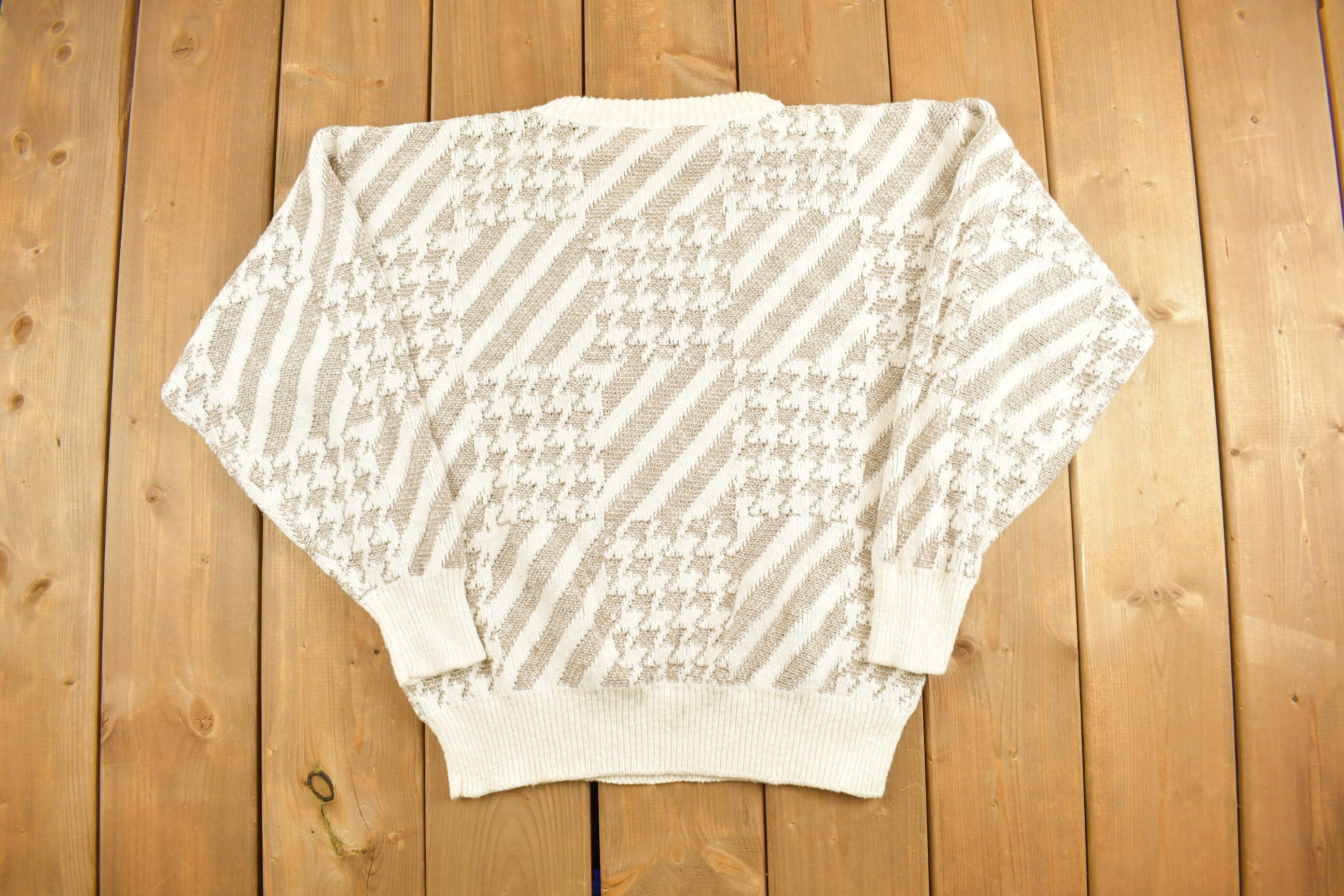 Vintage 1990s Levis Dockers Knitted Crewneck Sweater