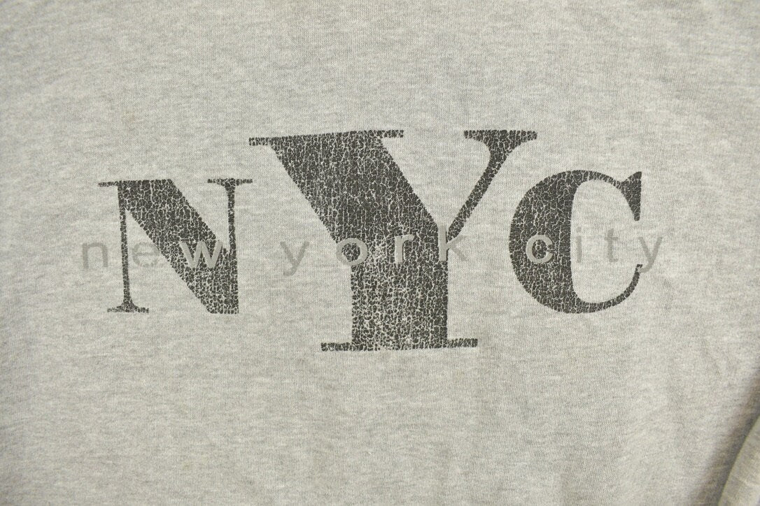 Vintage 1990s New York City Graphic Hoodie / 90s Hoodie / Vintage Sweater / 90s / New York / Tourist Sweater / Travel & Vacation