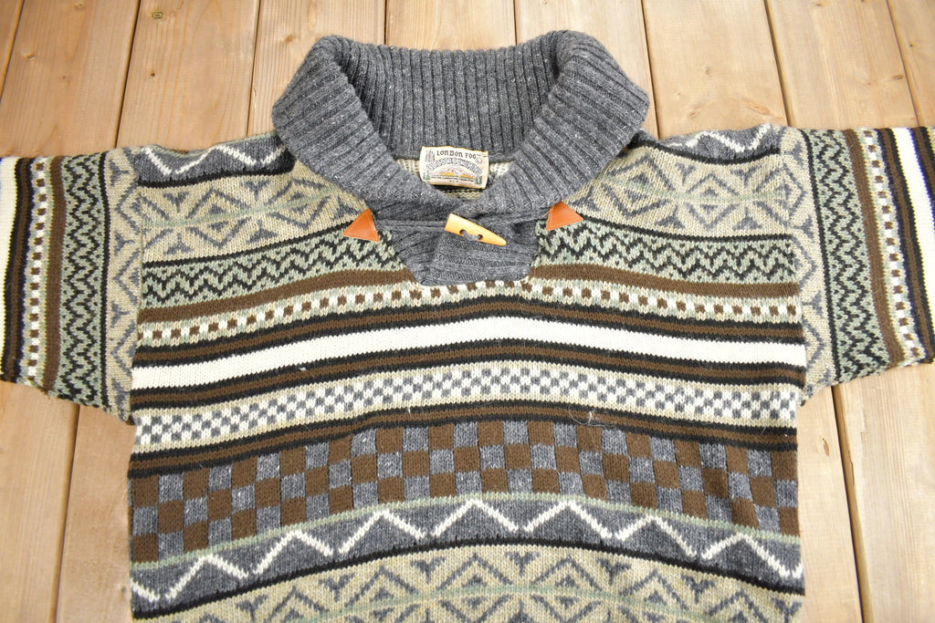 Vintage 1990s London Fog Outdoors Unlimited Knit Sweater