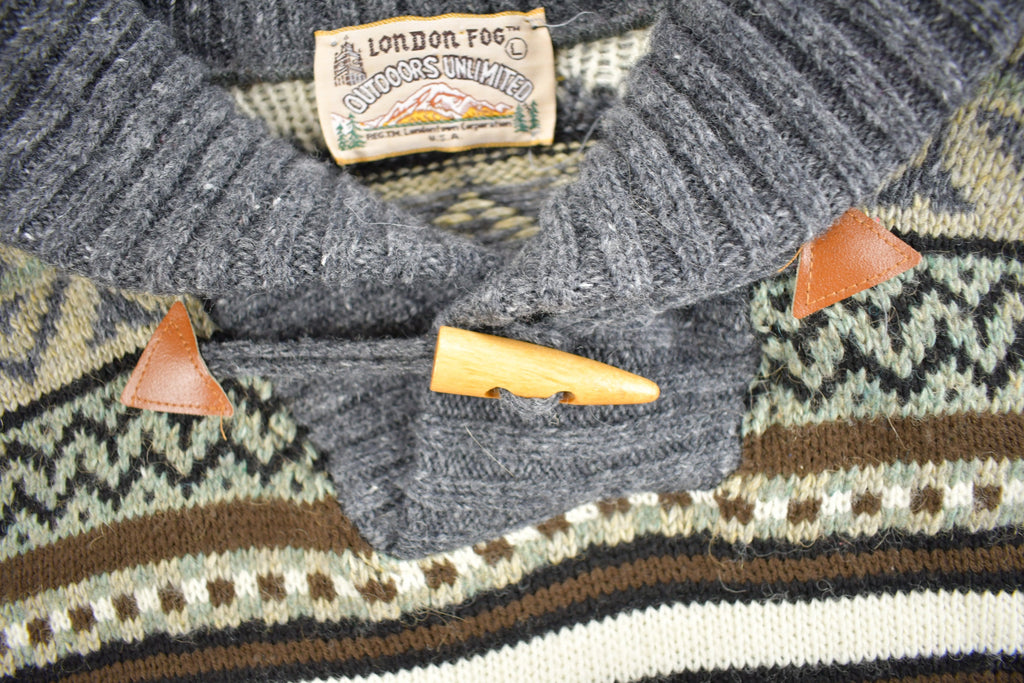 Vintage 1990s London Fog Outdoors Unlimited Knit Sweater