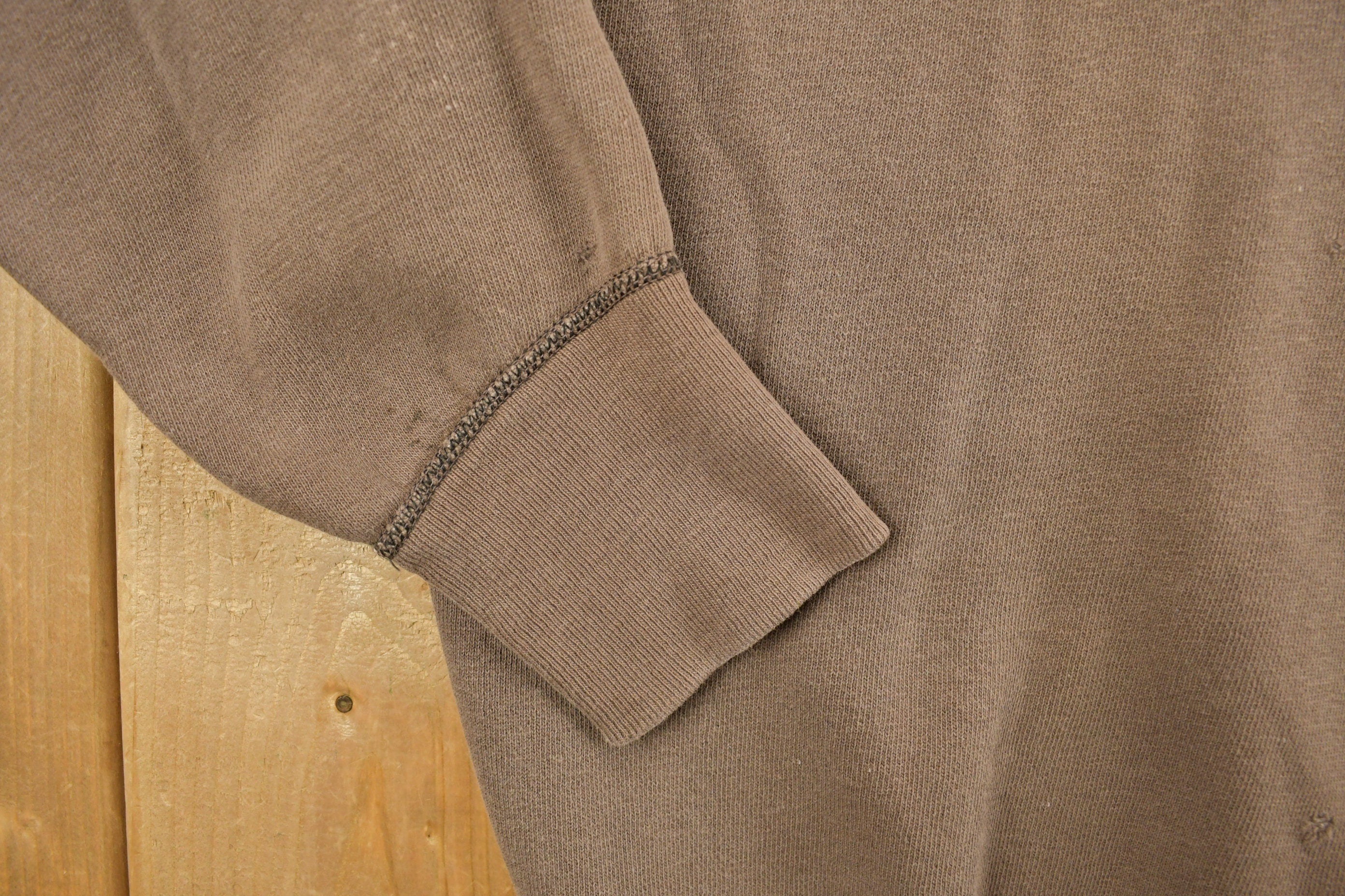 Vintage 1950s Embroidered Varsity Crewneck