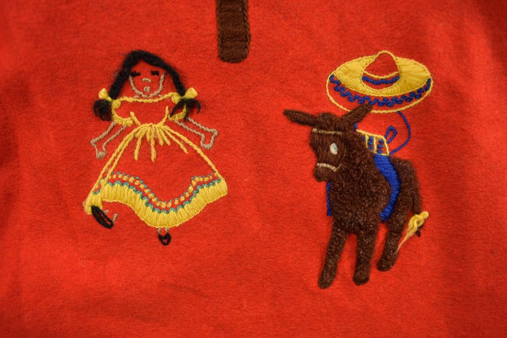 Vintage 1950s Mexican Hand Embroidered Jacket