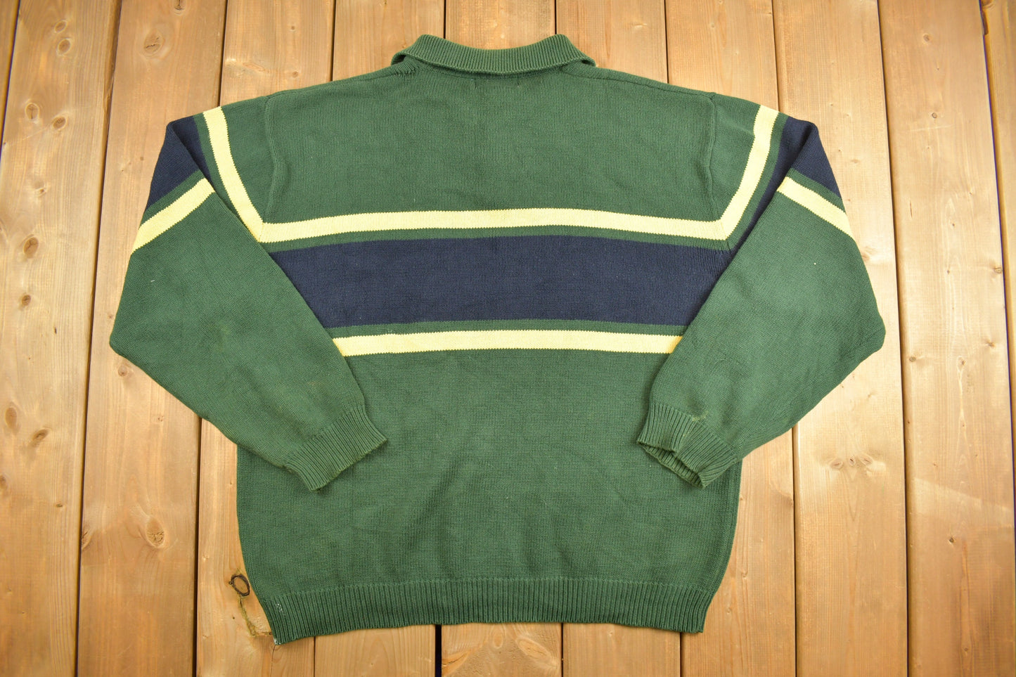 Vintage 1990s Eddie Bauer Quarter Button Sweatshirt