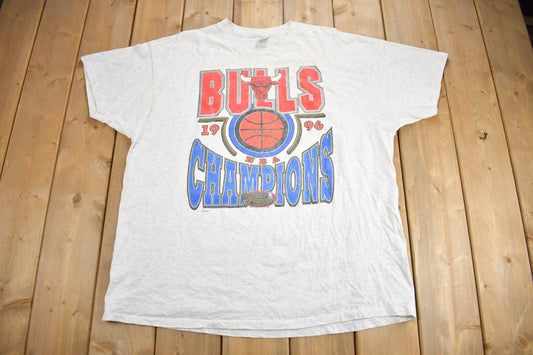 Vintage 1996 Chicago Bulls NBA Champions  T-Shirt