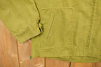 Vintage 1970s Green Zip Up Jacket