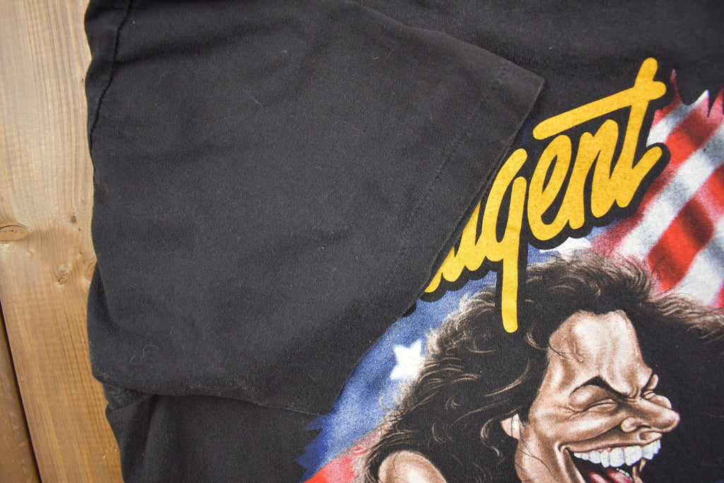 Vintage 1990s Ted Nugent Whiplash Bash T-Shirt