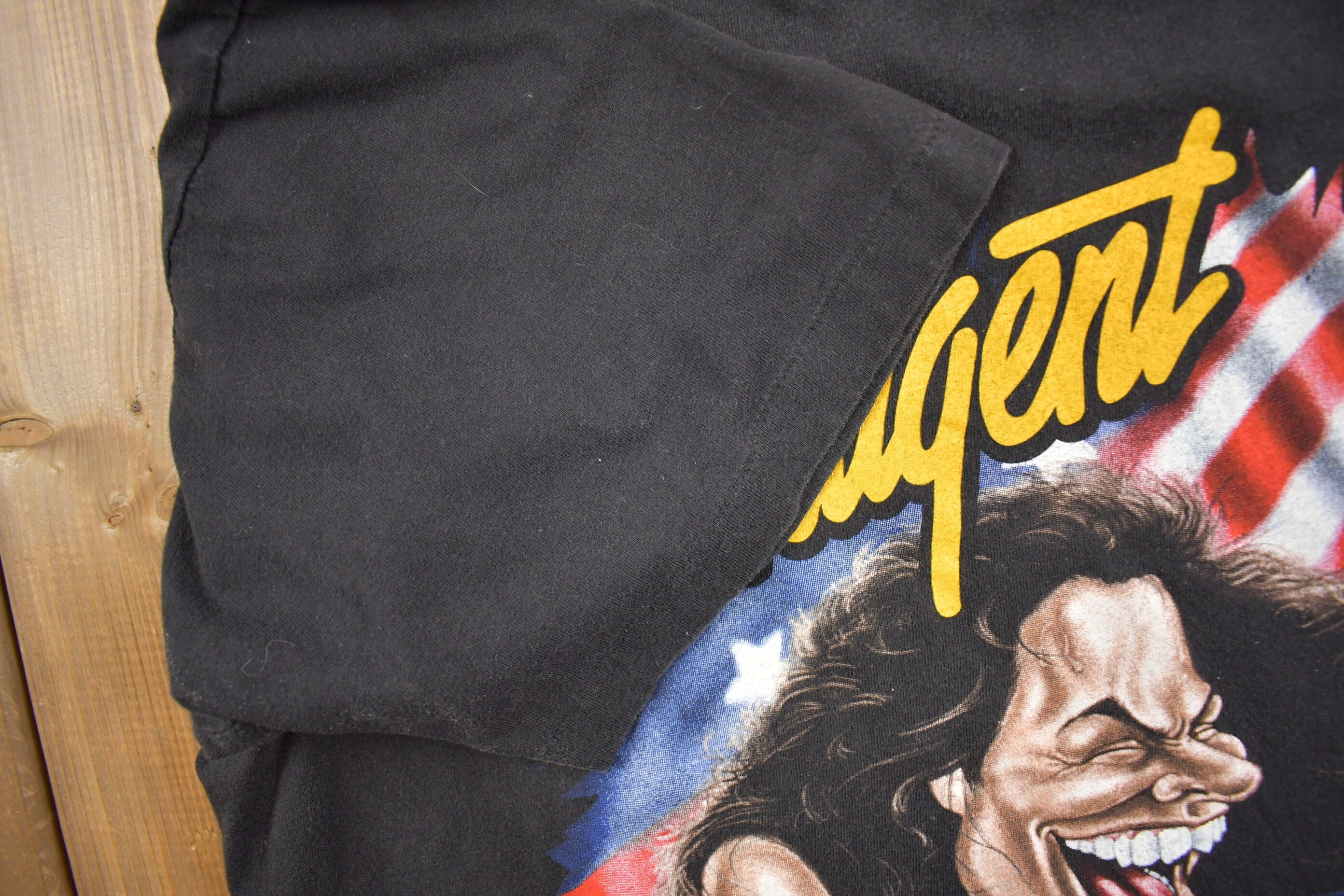 Vintage 1990s Ted Nugent Whiplash Bash T-Shirt