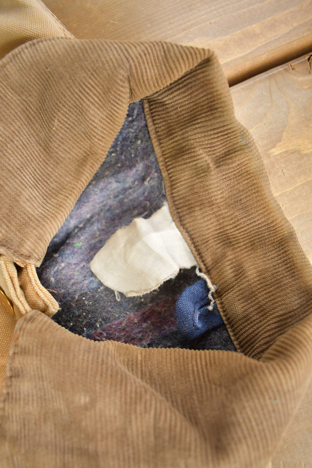 Vintage 1980s Carhartt Blanket Lined Chore Coat