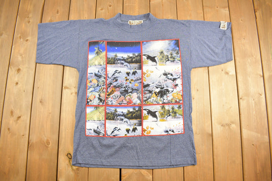 Vintage 1990s Empire For Nature Animal Graphic T-Shirt