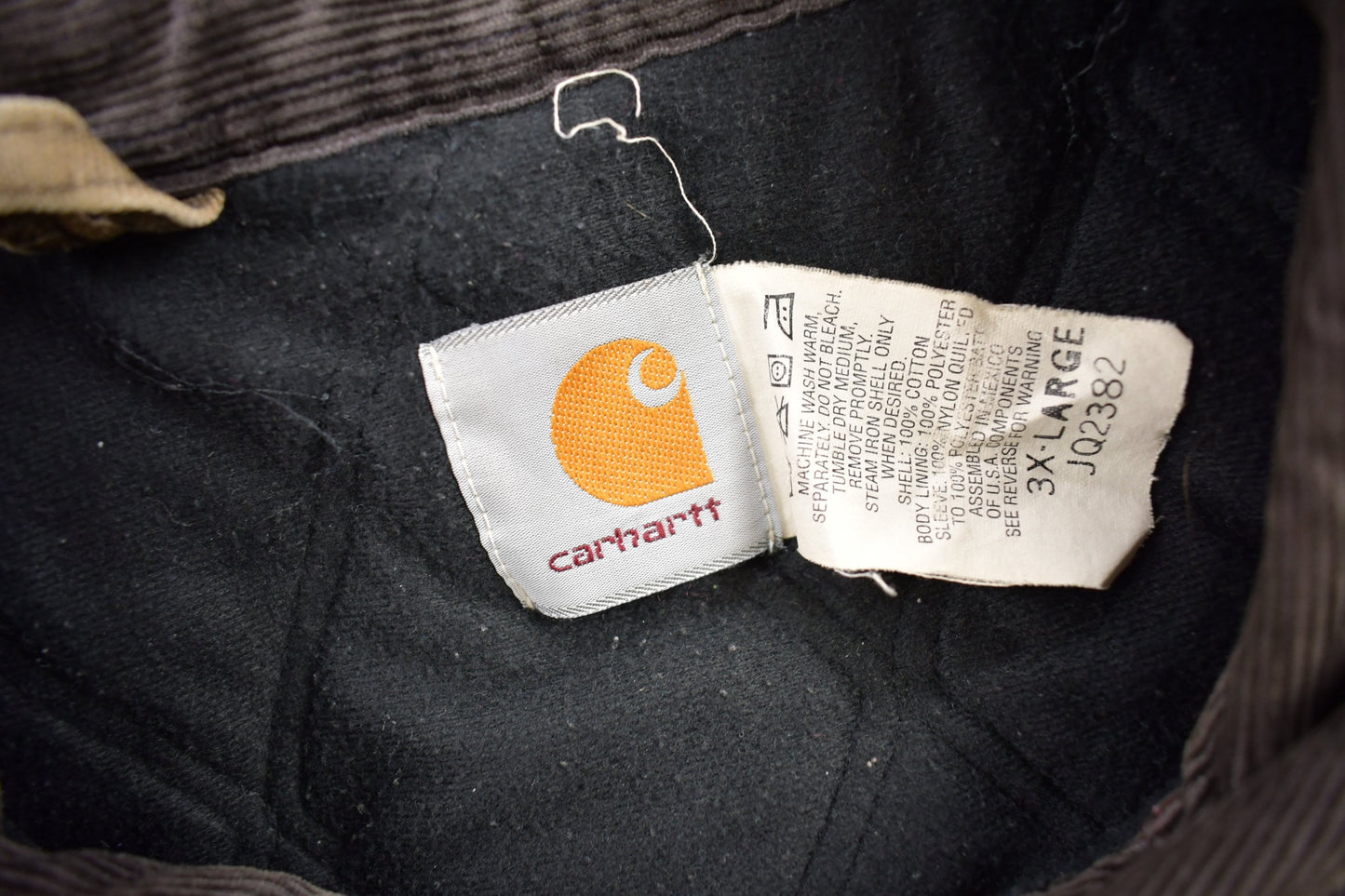 Vintage 1980s Carhartt Brown Santa Fe Work Jacket