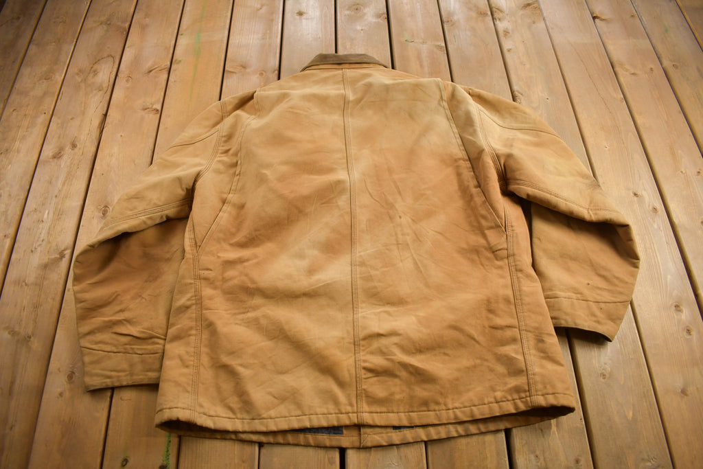 Vintage 1980s Carhartt Blanket Lined Chore Coat