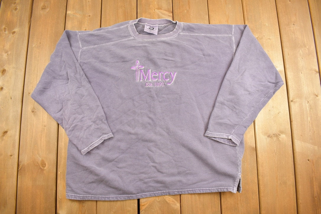 Vintage 1990s Christian Mercy Crewneck Sweatshirt