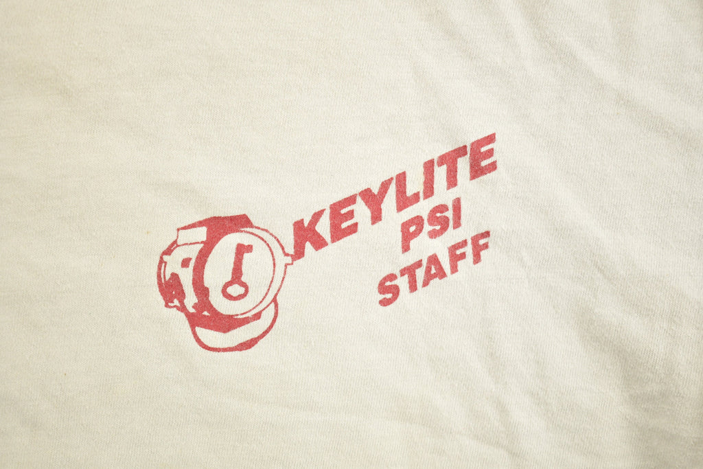 Vintage 1980s Keylite PSI Staff Graphic T-Shirt