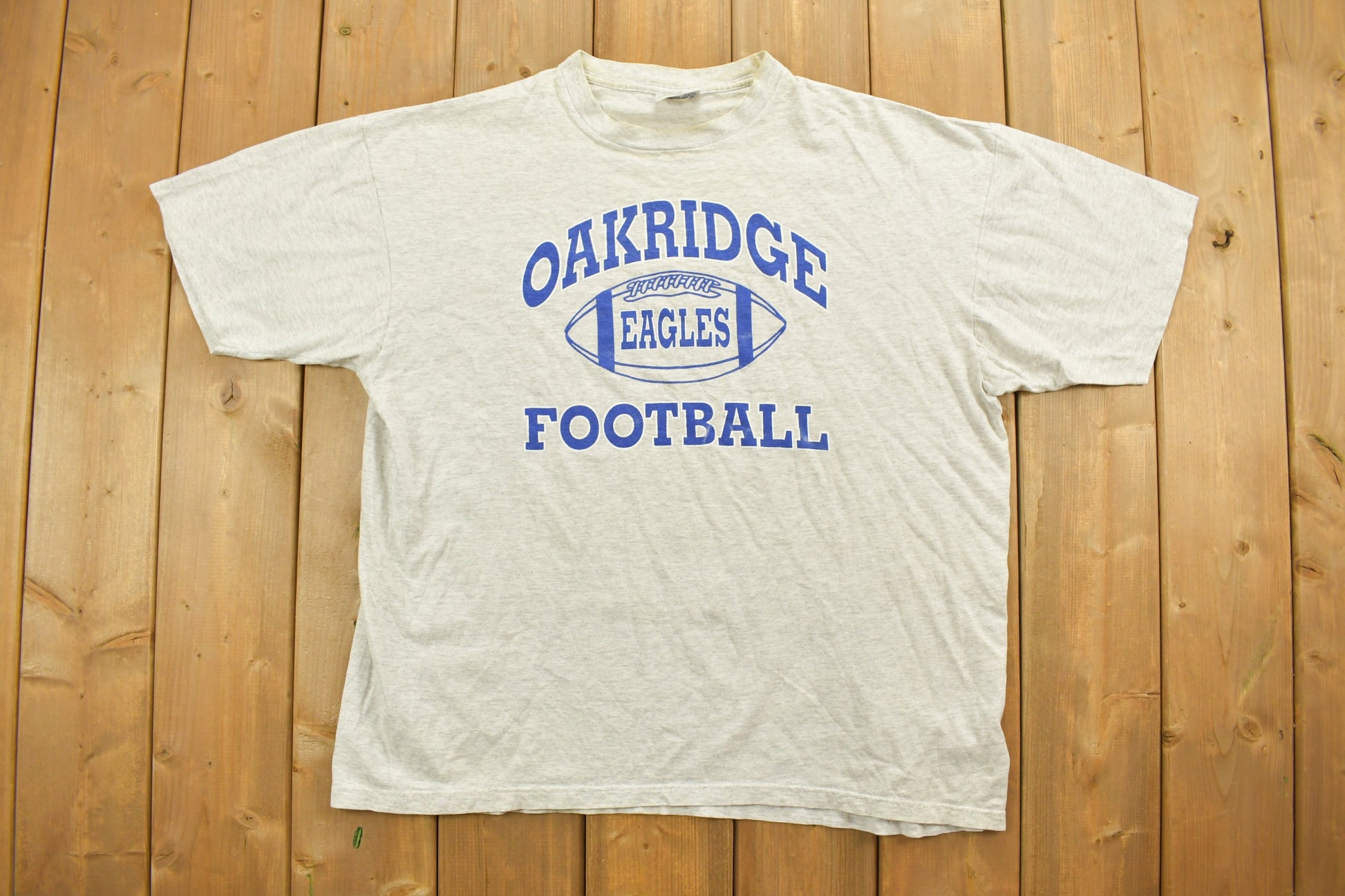 Vintage 1990s Oakridge High School Eagles Collegiate T-Shirt