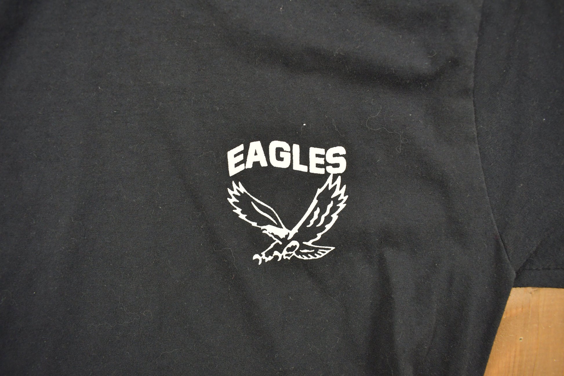 Vintage 1980s Pemmans Eagles AD T-Shirt