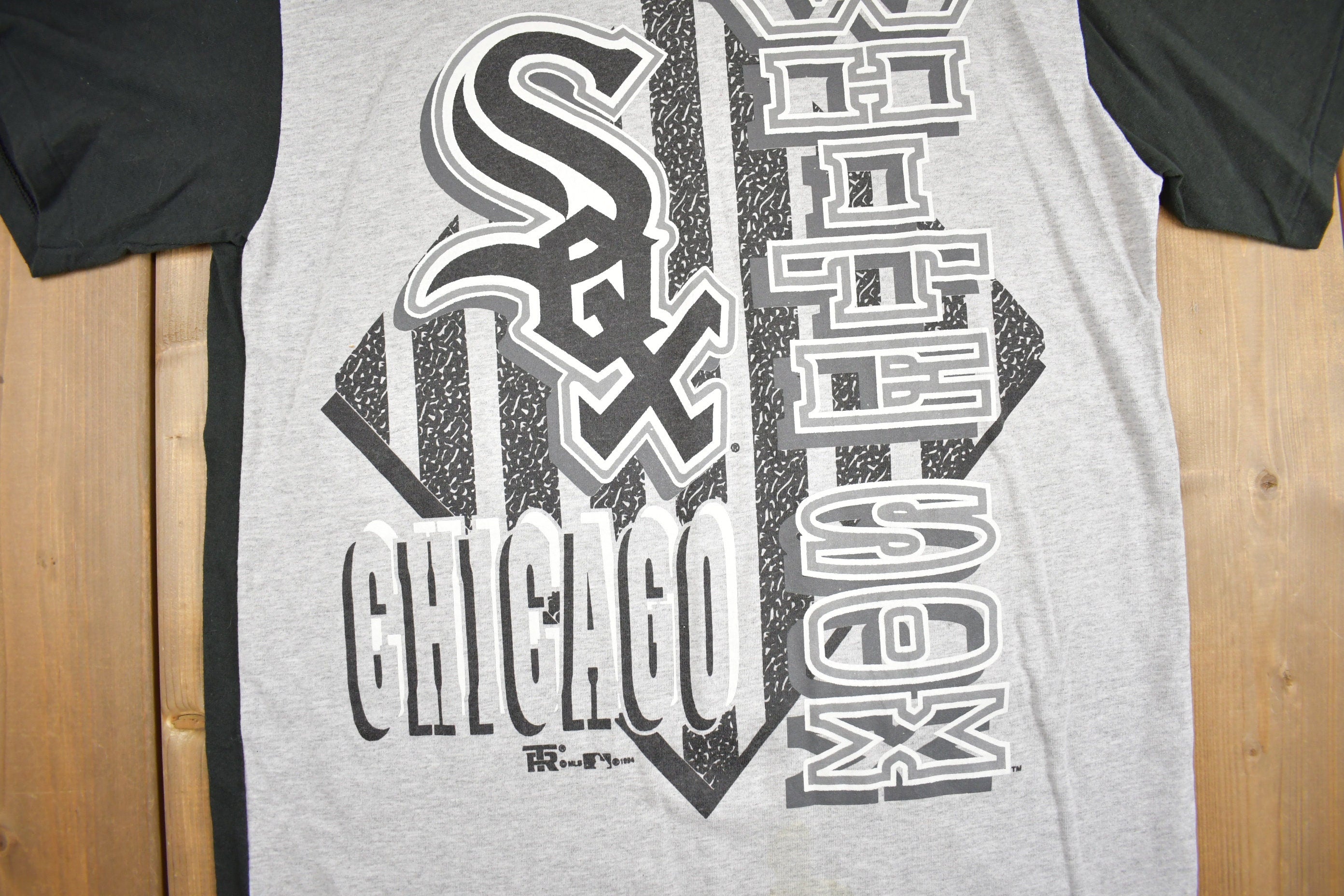 Vintage 1994 Chicago White Sox MLB Baseball Hooded T Shirt