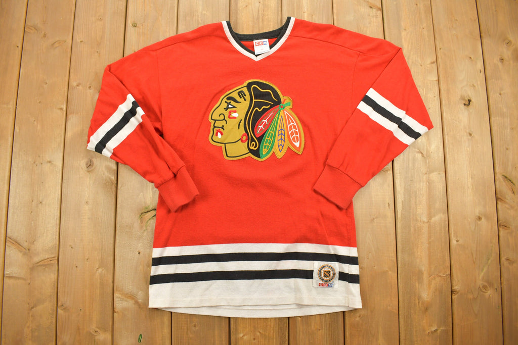 Vintage 1990s Chicago Blackhawks NHL Hockey Jersey