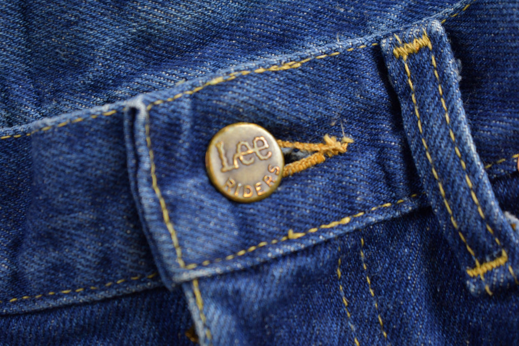 Vintage 1970s Lee Riders Jeans Size 34 x 30