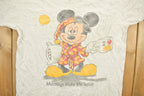 Vintage 1990s "Mornings Make Me Smile" Disney Cartoon Promo T-Shirt
