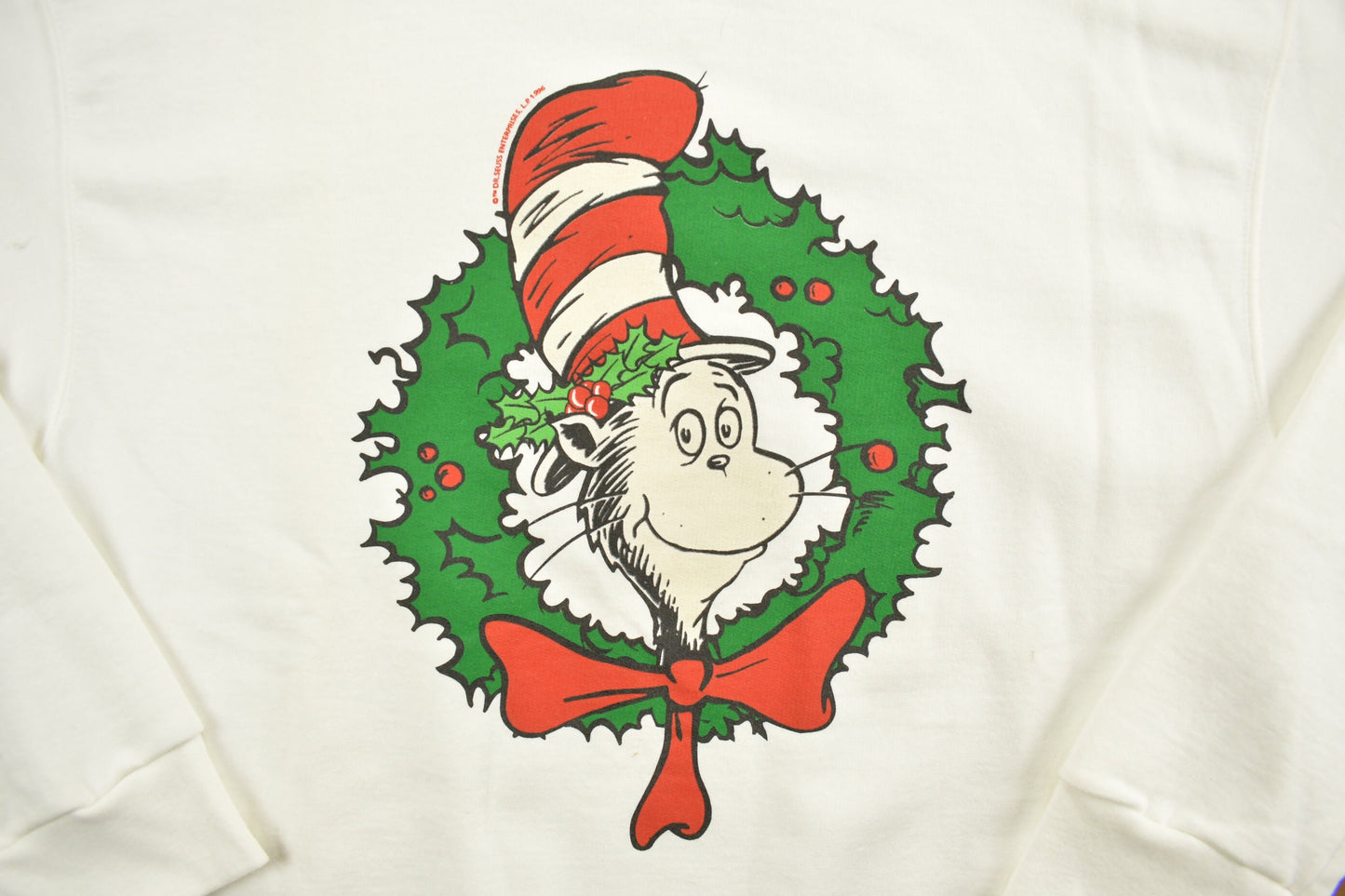 Vintage 1994 Dr Seuss' Cat In The Hat Christmas Sweater