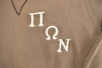 Vintage 1950s Embroidered Varsity Crewneck