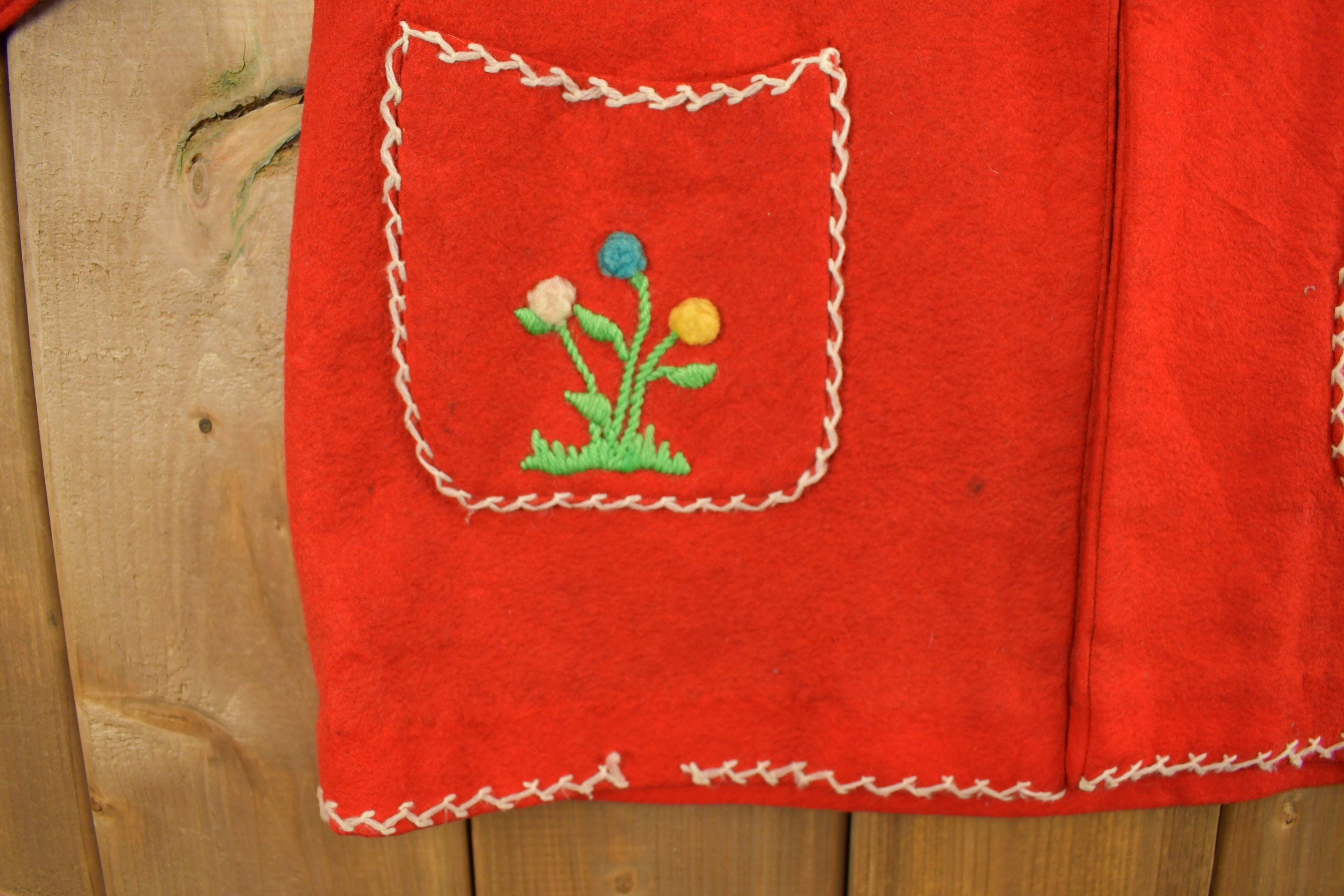 Vintage 1950s Mexican Hand Embroidered Jacket