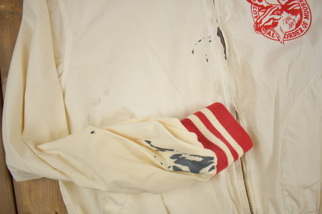 Vintage 1950s Loyal Order of Moose Champion Bomber Jacket