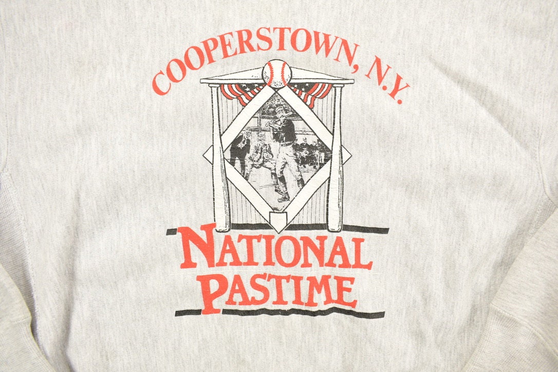 Vintage 1990s Cooperstown N.Y Graphic Crewneck