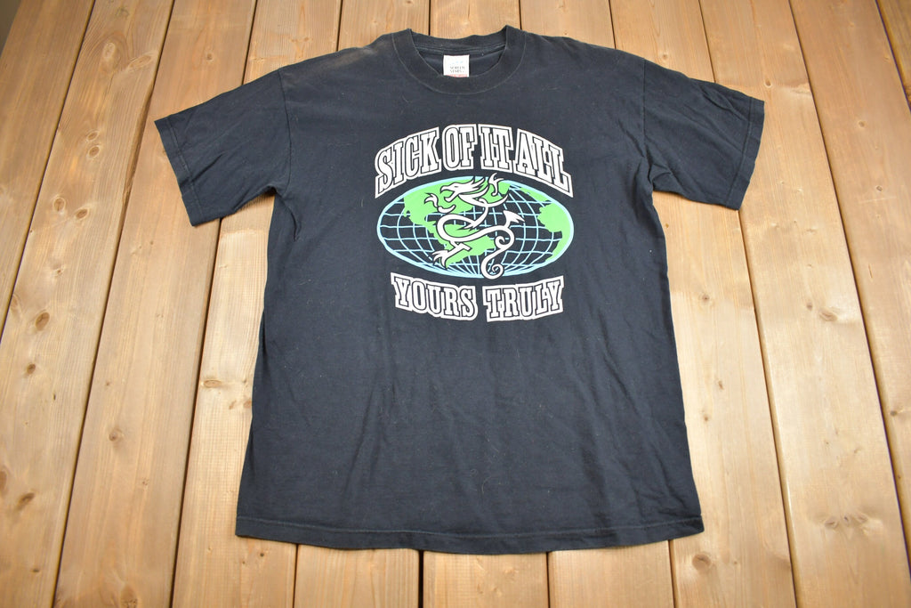 Vintage 1990s Sick Of It All Yours Truly T-Shirt
