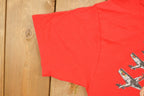 Vintage 1980s Pilot Story Graphic T-Shirt