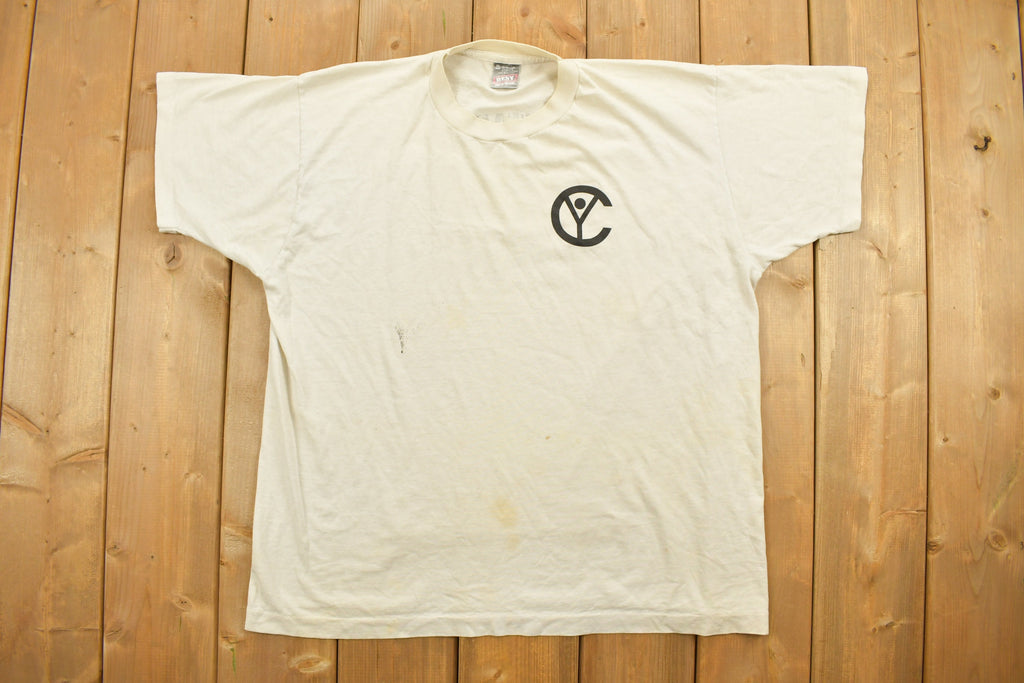Vintage 1990s NYCC Staff Graphic T-Shirt