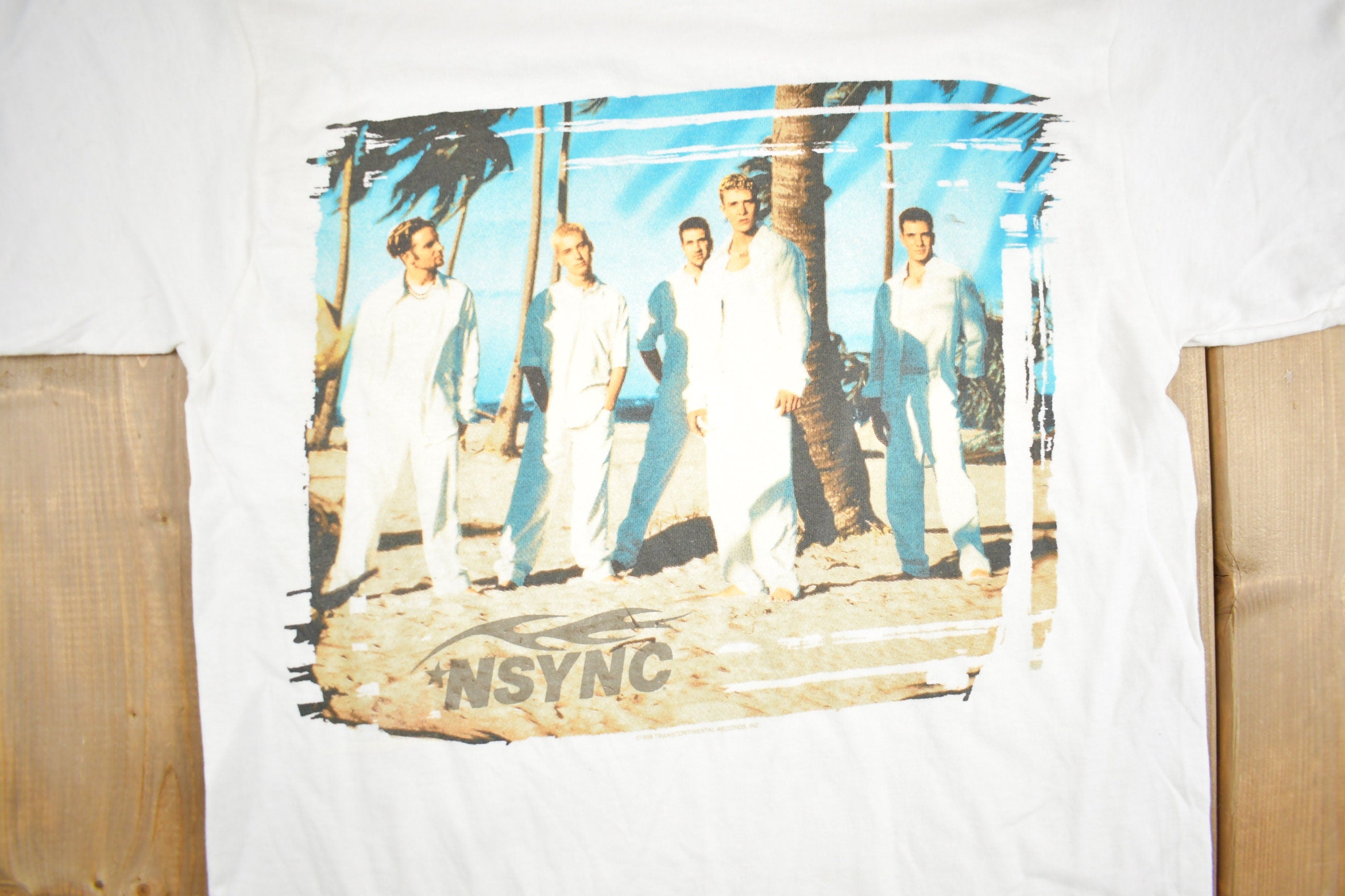Vintage 1998 NSYNC Graphic Band T-Shirt