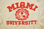 Vintage 1950's University of Miami Frock Print Collegiate Crewneck