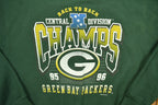 Vintage 1996 1996 Greenbay Packers Central Division Champs Sweatshirt