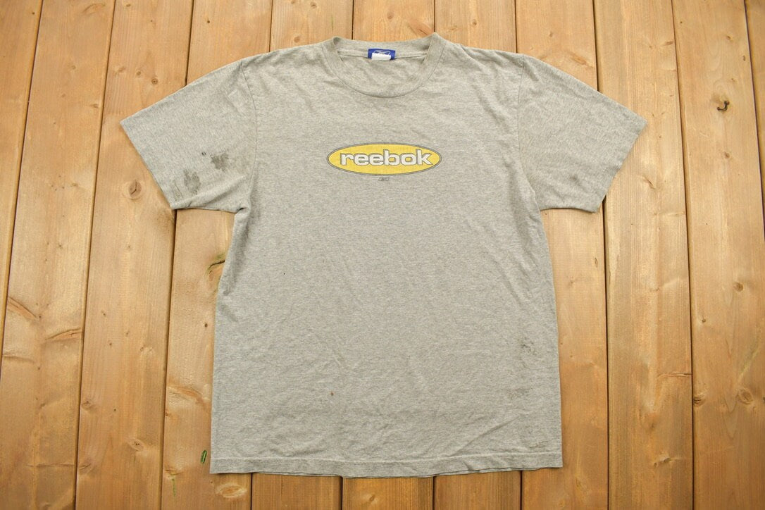 Vintage Y2K Reebok Logo Graphic T-Shirt
