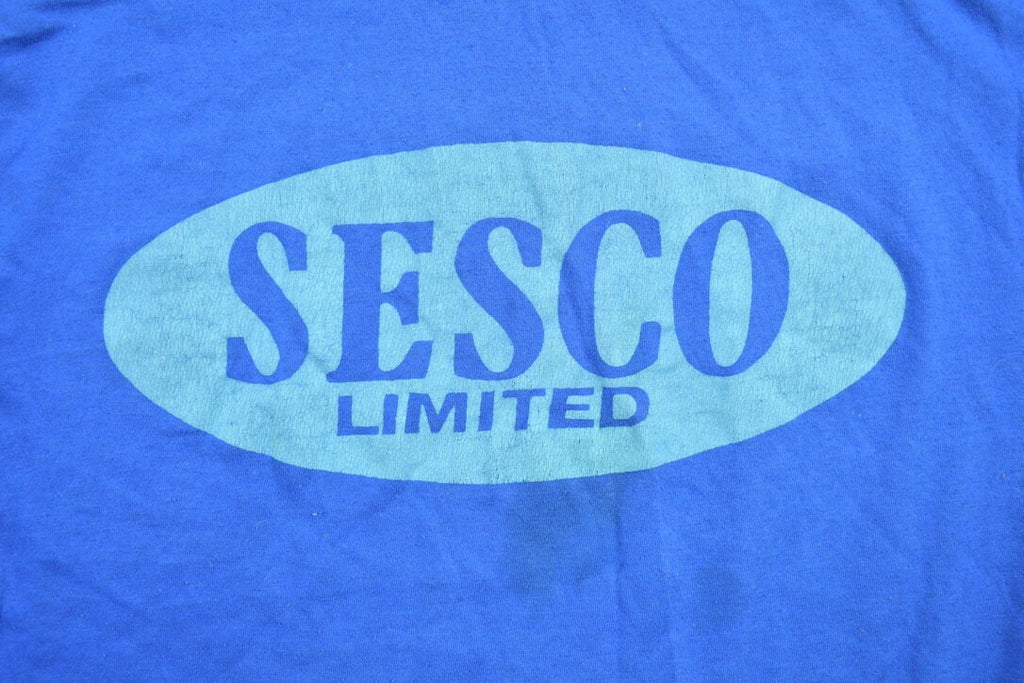 Vintage 1980s Sesco Limited Logo Graphic T-Shirt