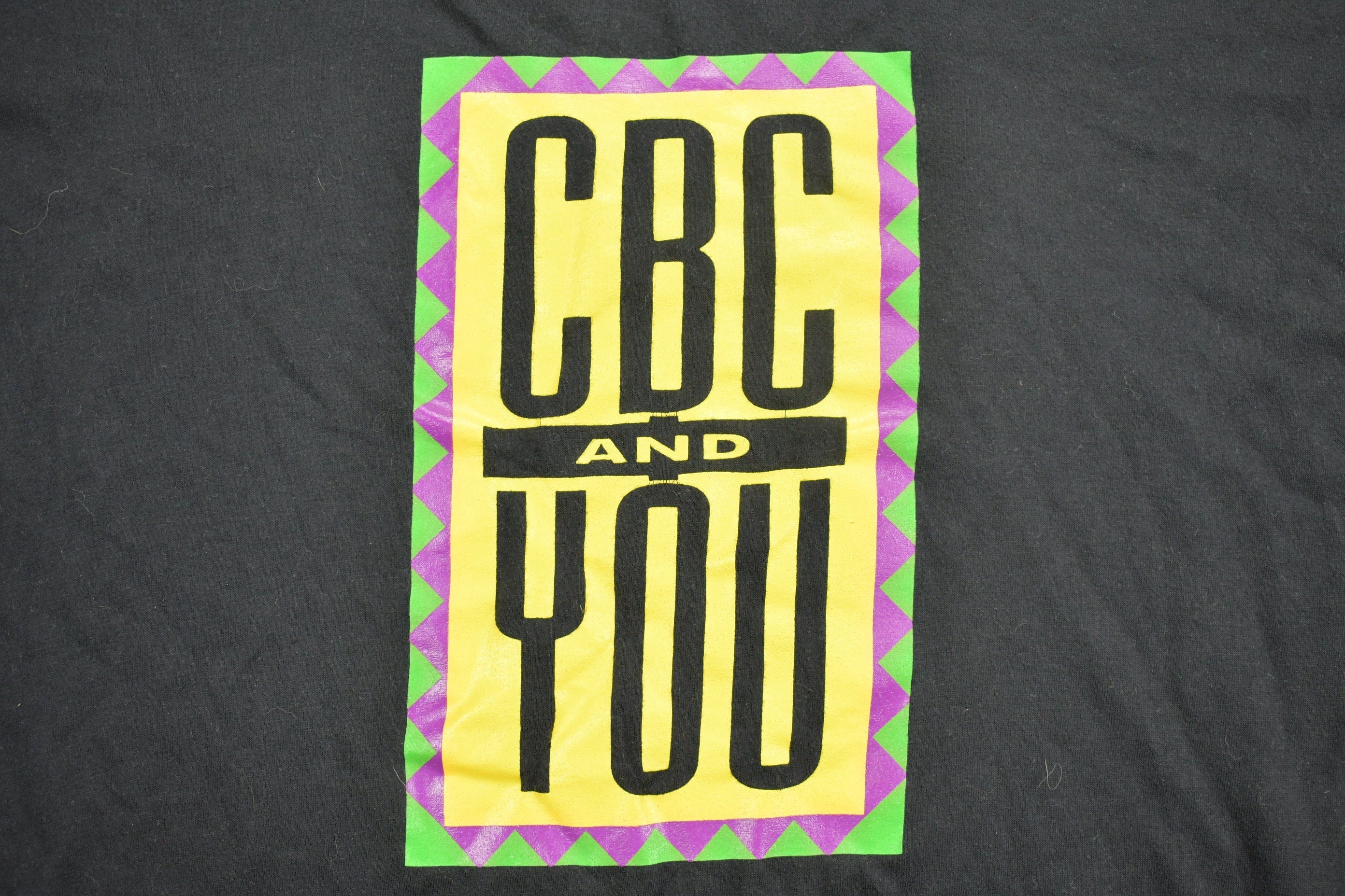 Vintage 1990s "CBC And You" Graphic T Shirt
