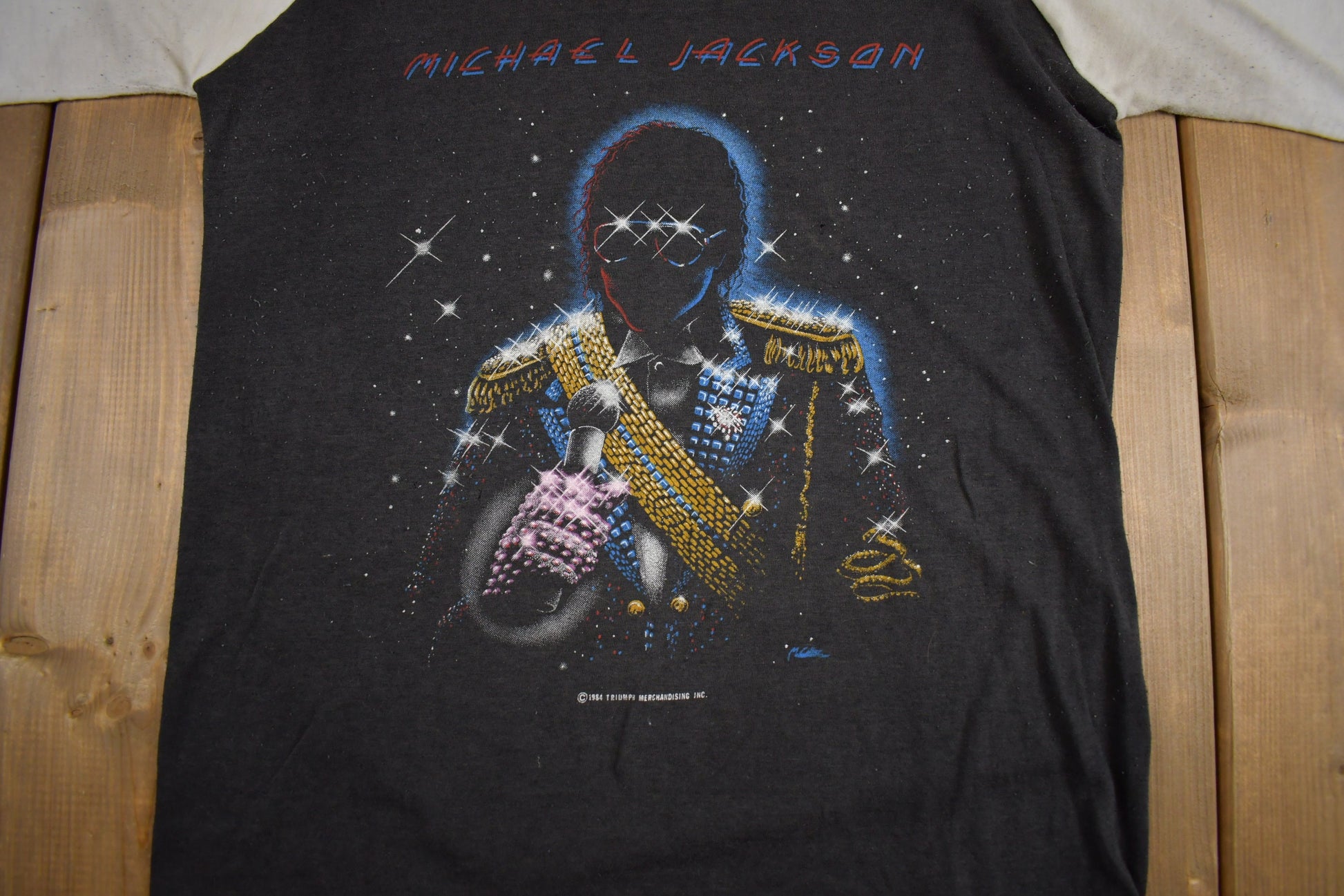 Vintage 1984 Michael Jackson Victory Tour T-shirt