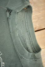 Vintage 1960s US Military Vietnam Short Sleeve Sweatshirt