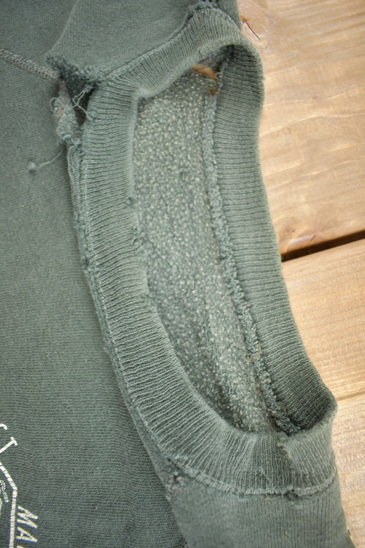 Vintage 1960s US Military Vietnam Short Sleeve Sweatshirt